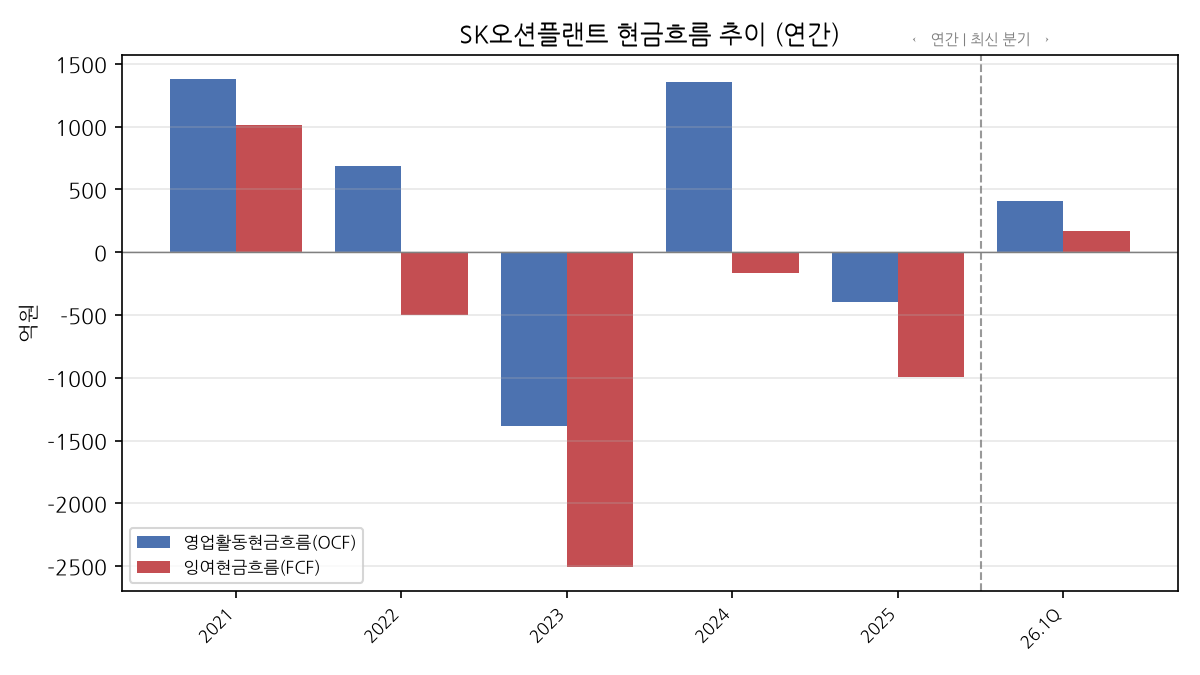 연간 현금흐름