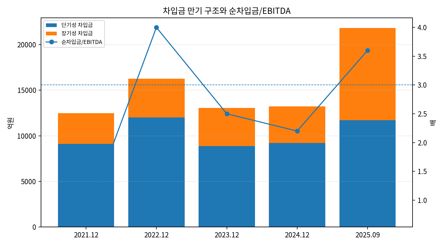 차입 구조